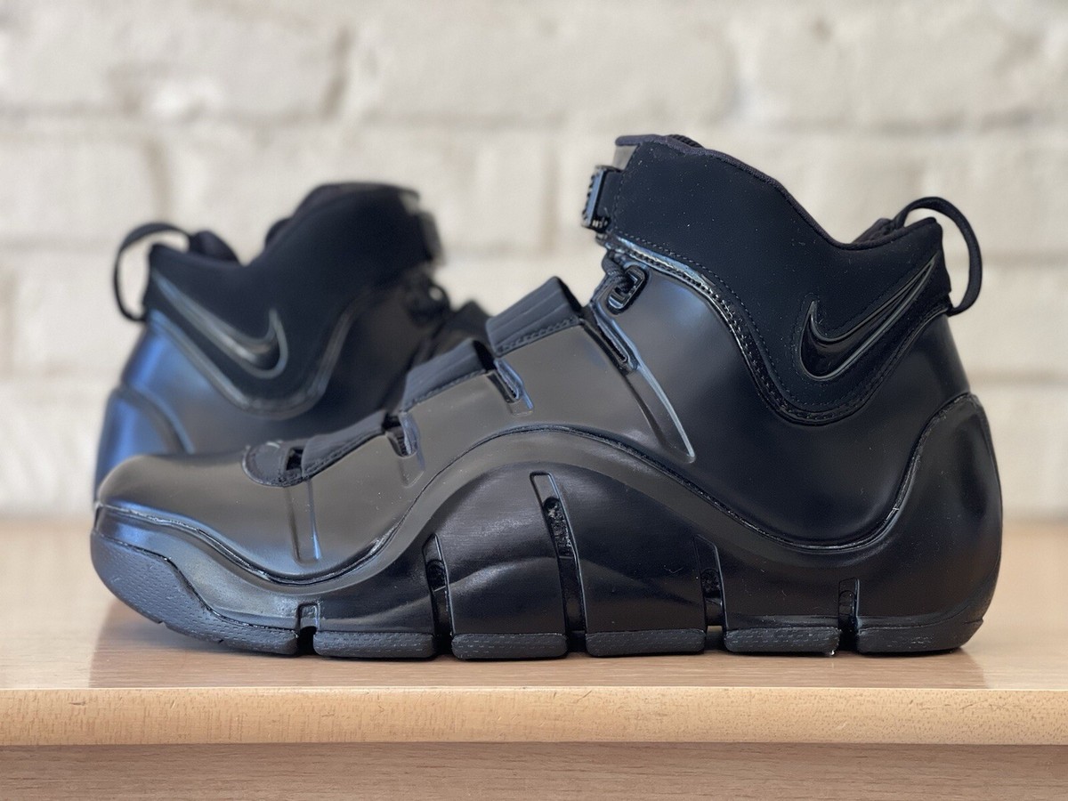 Nike Zoom LeBron 4 Black Anthracite Basketball Shoes FJ1597-001