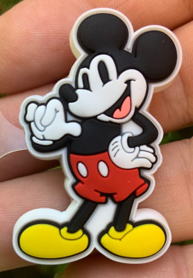 1 piece  Crocs Disney s Mickey Mouse Character Jibbitz Charms