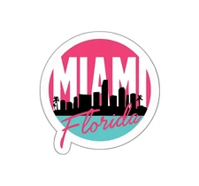 Miami Florida Sticker Decal