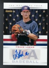 2013 Panini USA Baseball 18U National Team Autograph Trace Loehr