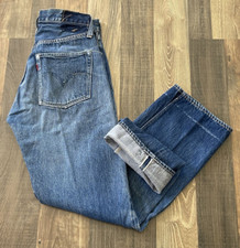 Levi's 501 Z XX Jeans Big E Redline 50s Hidden Rivets Zipper W26 L28