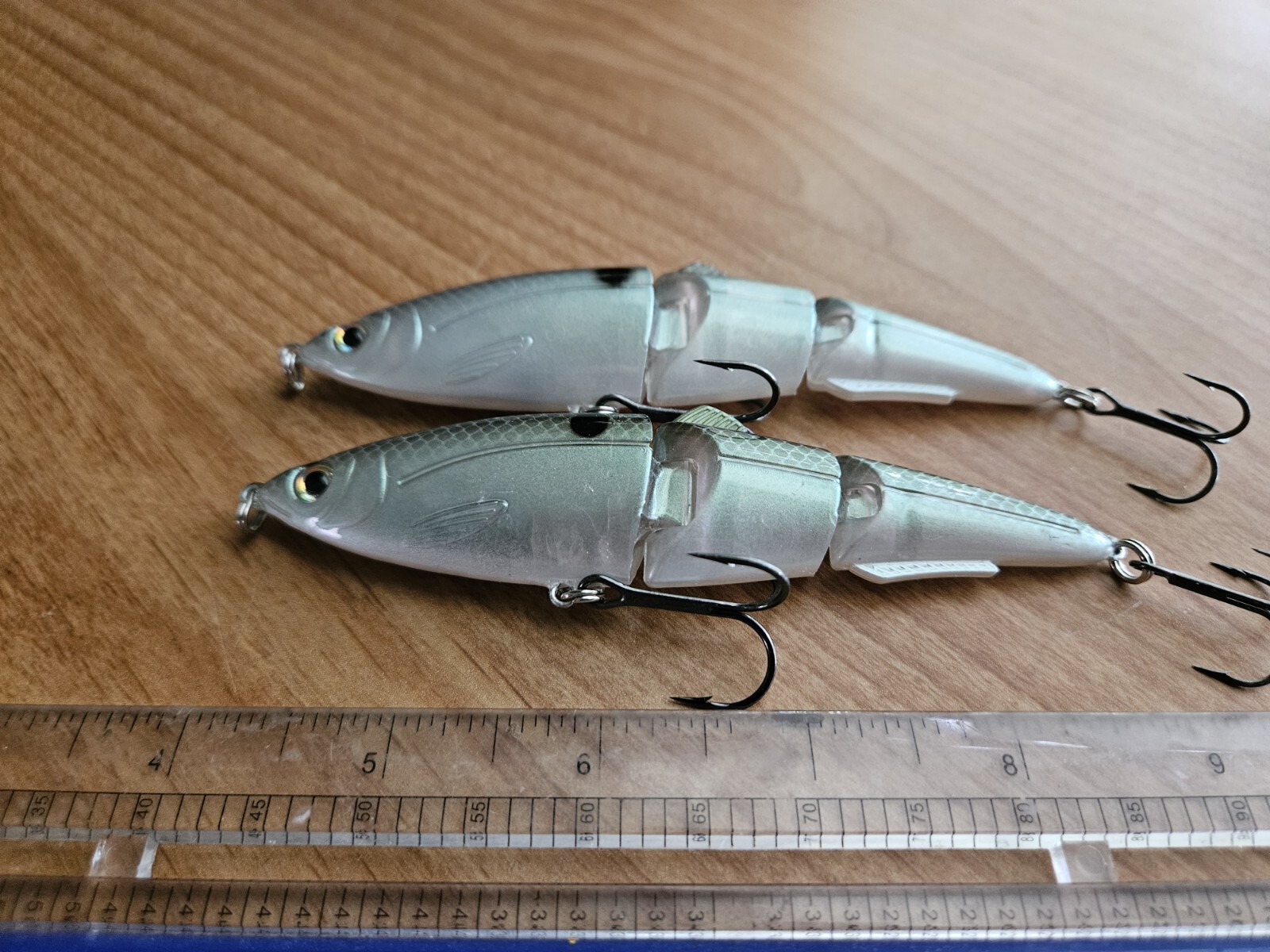 (2) Strike King Sexy Swimmer Jointed Swimbait Fishing Lures, DISCONTINUED - Image 3