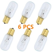 6 Pack Light Bulb 40w 130v Microwave Light for GE Hotpoint Microwave