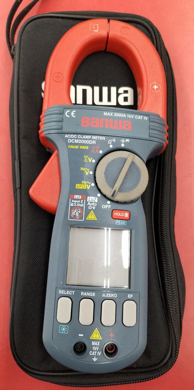 Digital Clamp Meter Model No.  DCM2000DR SANWA