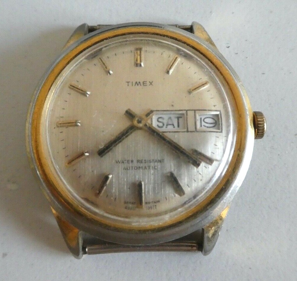 Vintage Timex 48861 - 10977 Automatic Watch Movement 21 JEWELS fur