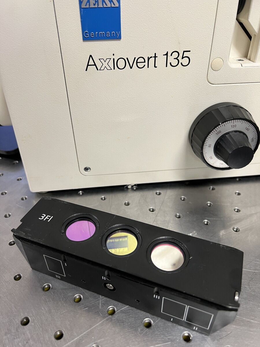 Zeiss Axiovert 135 Inverted Fluorescence Phase Microscope Zeiss Axiovert 135 Inverted Fluorescence Phase Microscope