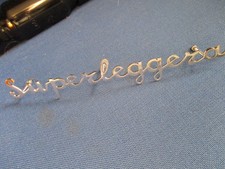 Maserati 3500 Aston Martin Touring Superleggera Scritta Emblem 90 Mm S53