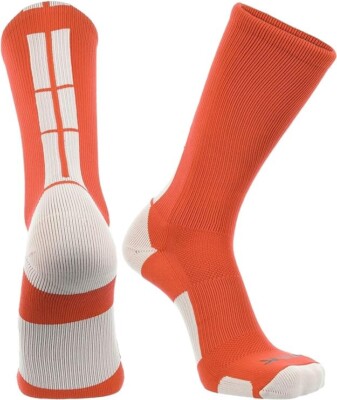 TCK Adult Unisex Baseline 3.0 BBPC3 Performance Athletic Crew Socks NWT