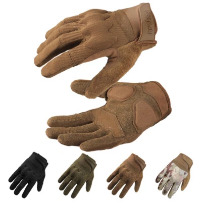 Taktische Handschuhe mit Touchscreen-Funktion und Knöchelschutz Armee, Militär - Bild 1 von 4