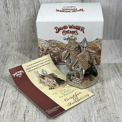 David Winter Sir Perceval s The King Arthur Collection 1998 w/ Box & COA D1052