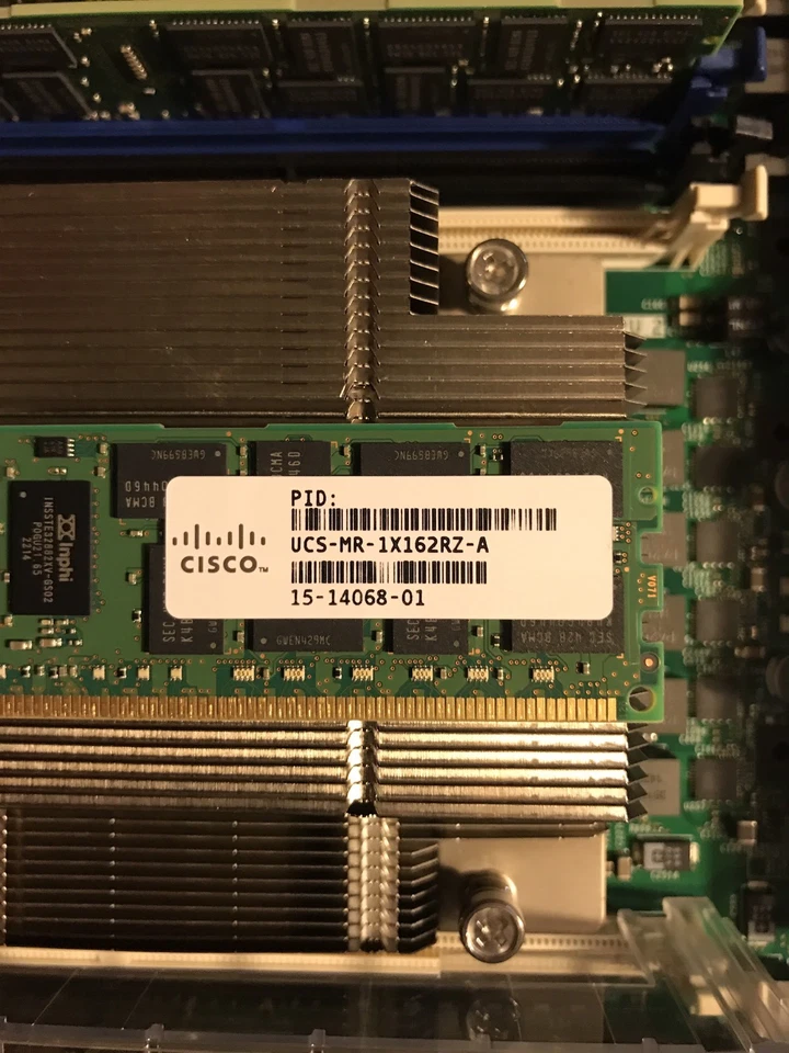 Cisco B200 M3 Two E5-2670V2 10C 8x 16GB=128GB Ram Blade Server VIC1240 1866MHz - Image 2 of 4