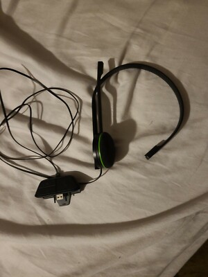 Microsoft Xbox One 1564 Black Wired Chat Mono Headset B