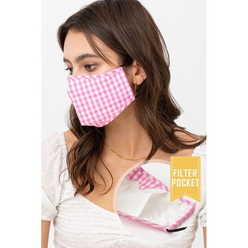 Máscara facial de moda de algodón reutilizable de calidad para adultos filtro bolsillo nariz alambre bonito - Imagen 157 de 169