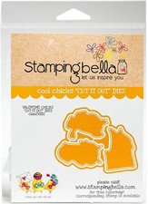 Stamping Bella Dies Valentine Chicks S-7, NEW