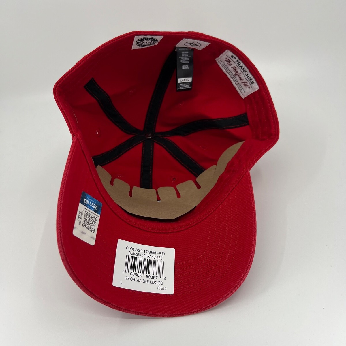 帽子 [0] GEORGIA BULLDOG THE FRANCHISE NCAA Georgia Bulldogs '47 Brand NCAA Franchise Fitted Hat Cap