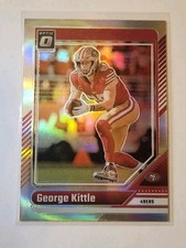 George Kittle Prism Optic Holo 2024 Panini Donruss Optic Football