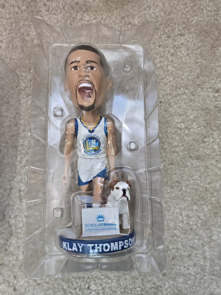 Golden State Warriors Klay Thompson & Andre Iguodala Edición Limitada Bobbleheads Foto 4 de 4