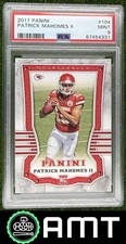 Patrick Mahomes II PSA 9 2017 Panini Kansas City Chiefs #104 RC 4331