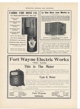 1907 Fort Wayne Electric Works of Indiana Ad:...