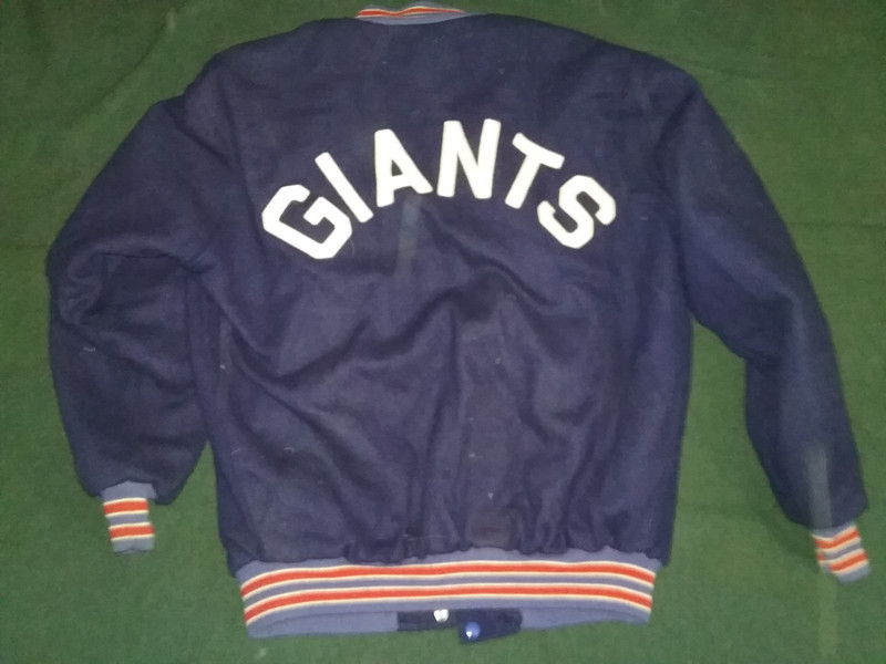 Vintage 1960s New York Giants Football Wool Varsity Jacket Size 46 HTF RARE VGC