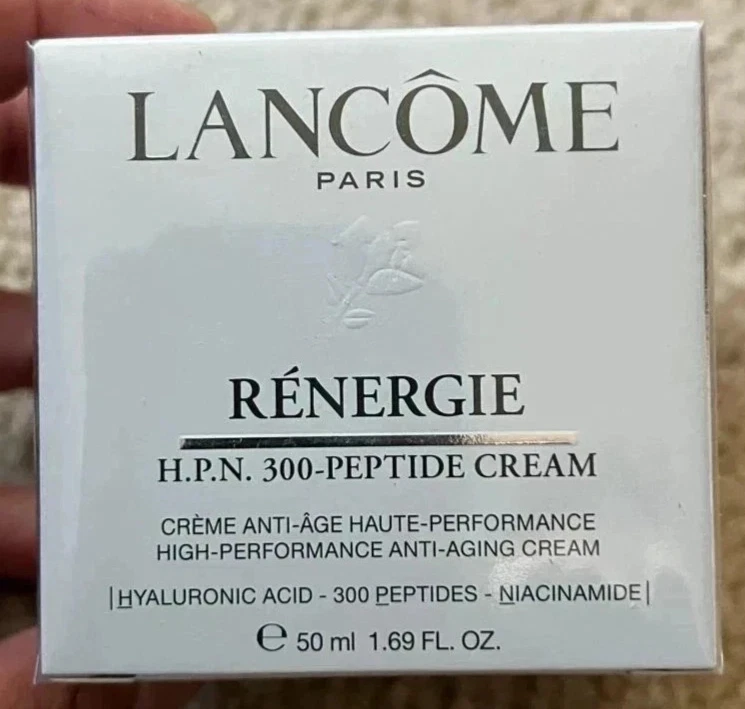 Lancôme Rénergie HPN 300 Peptide Cream 50ml Anti-Aging New Sealed Face Crm USA
Opens in a new window