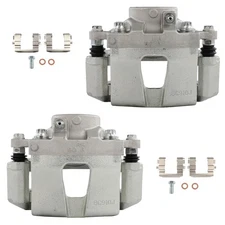 Front Pair For 2015 - 2019 Hyundai Sonata Brake Calipers w/ Bracket