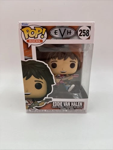 Funko Pop Rocks: EDDIE VAN HALEN 258 EVH Vinyl Figure Collectible