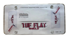Tuf Flat Shield Clear Tough License Plate Frame Cover - 76100 Tuf Flat Shield Clear Tough License Plate Frame Cover - 76100