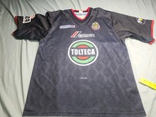 Vintage Chivas Atletica Jersey Aba Sport Cuello De Calzon Guadalajara Deportivo