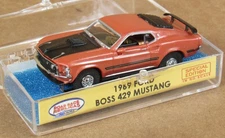 Road Race Replicas Nu-Rora 1969 Ford Mustang Boss 429 (Orange/Black) NIB *