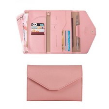 Women Passport Holder Travel Wallet Multi-purpose Cover Document Organizer US