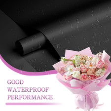 20 Sheets Flower Wrapping Paper, Waterproof Floral Wrapping Paper with Cards ...