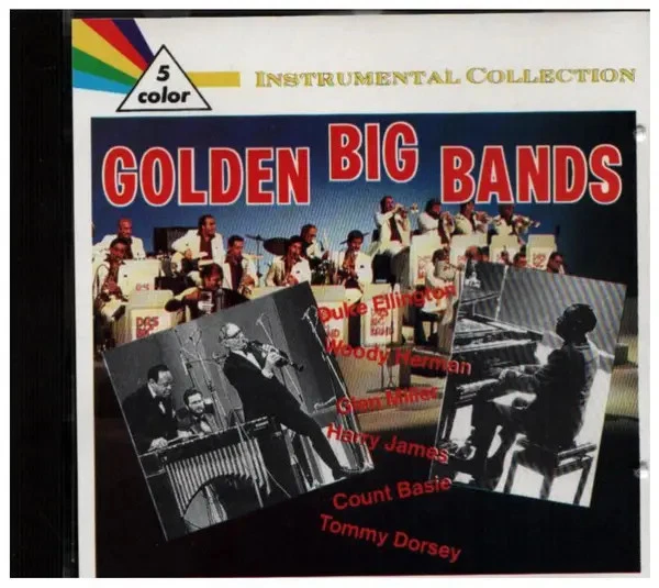 CD Golden Big Bands Five Colour Count Basie Tommy Dorsey Woody Herman - Photo 1/1