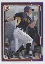 2015 Bowman Prospects Purple 98/250 Austin Meadows #BP126 02v3
