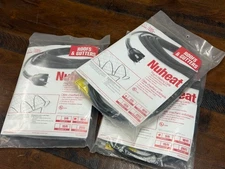 LOT OF NUHEAT 2x5 1x10 foot Heating Cables Roof Gutter De-ice Plug-in