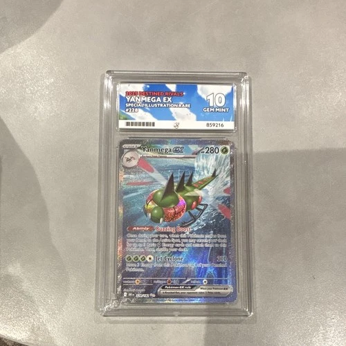 ACE Grading Yanmega ex #228 2025 Destined Rivals SIR Holo English