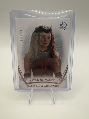 2024 Upper Deck Marvel Studios Series 1 Future Watch Scarlet Witch /999 #FW-2 SP