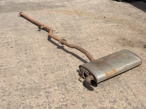 KIA SPORTAGE MK3-Rear exhaust silencer with pipe-Complete