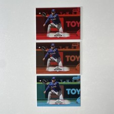 2025 Topps Stadium Club #116 Corey Seager Texas Rangers Color Variations Lot x 3