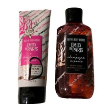 Bath  Body Works Emily in Paris CHAMPAGNE IN PARIS Body Wash  Cream  2pc Set