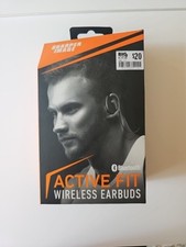 Sharper Image Bluetooth Active Fit Wireless Earbuds SBT528