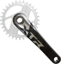 Shimano XTR FC-9200 XC Crankset - 165mm, 12-Speed, Direct Mount, Black/Silver