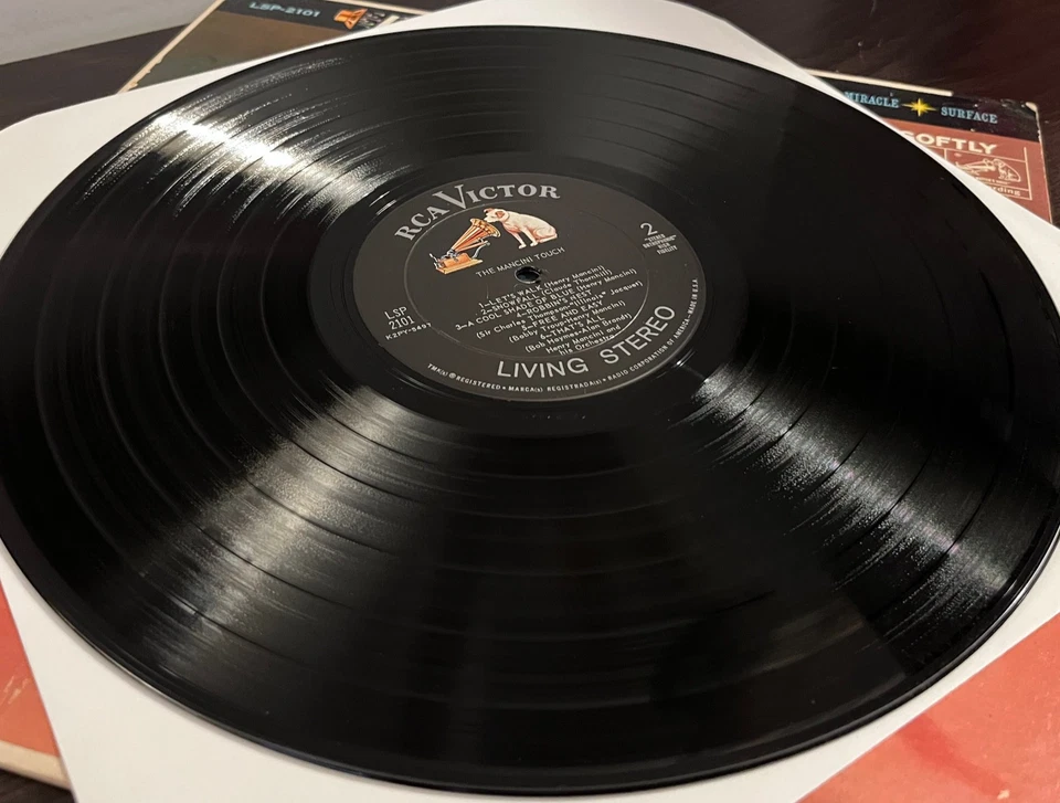 HENRY MANCINI - Mancini Touch (1960 Living Stereo) - 12" Vinyl Record LP - VG Foto 3 de 3