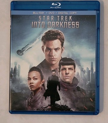 Paramount Star Trek Into Darkness Blu-ray DVD Digital Copy Sci-Fi Box Set