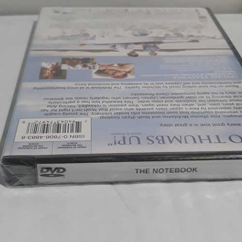 The Notebook (DVD, 2004) Sealed New New Line Platinum Series Disc - Picture 2 of 2