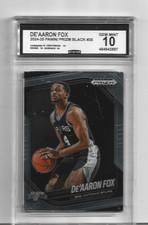 2024-2025 Panin Prizm DeAaron Fox Gem Mint 10