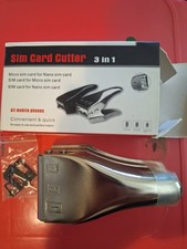 Sim Card Cutter Nano Micro Standard Sims Adapters Eject Pin Set iPhone Android