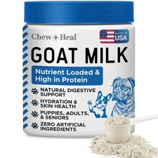 Goat Milk Powder for Dogs 6oz of Nutrient Loaded Milk for Puppy, Adult, and ...