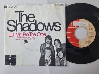 The Shadows - Let Me Be The One 7'' Vinyl Germany EUROVISION