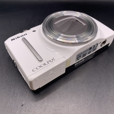 Nikon COOLPIX S9700 White 16.0 MP Digital Camera English OK